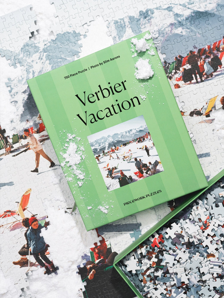Verbier Vacation - Slim Aarons Puzzle - 750 Piece