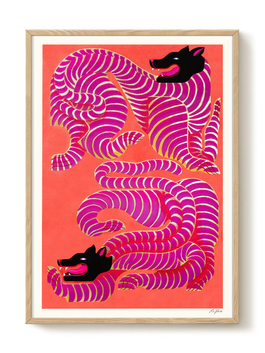 F-Boy in the club by Carla Petelski - FRAMED