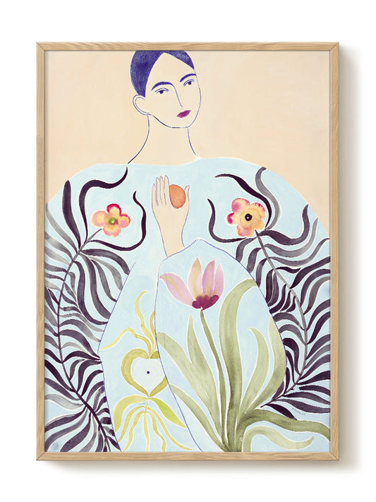 La Poire Aurora by Anine Cecilie Iversen 24 x 36 - FRAMED