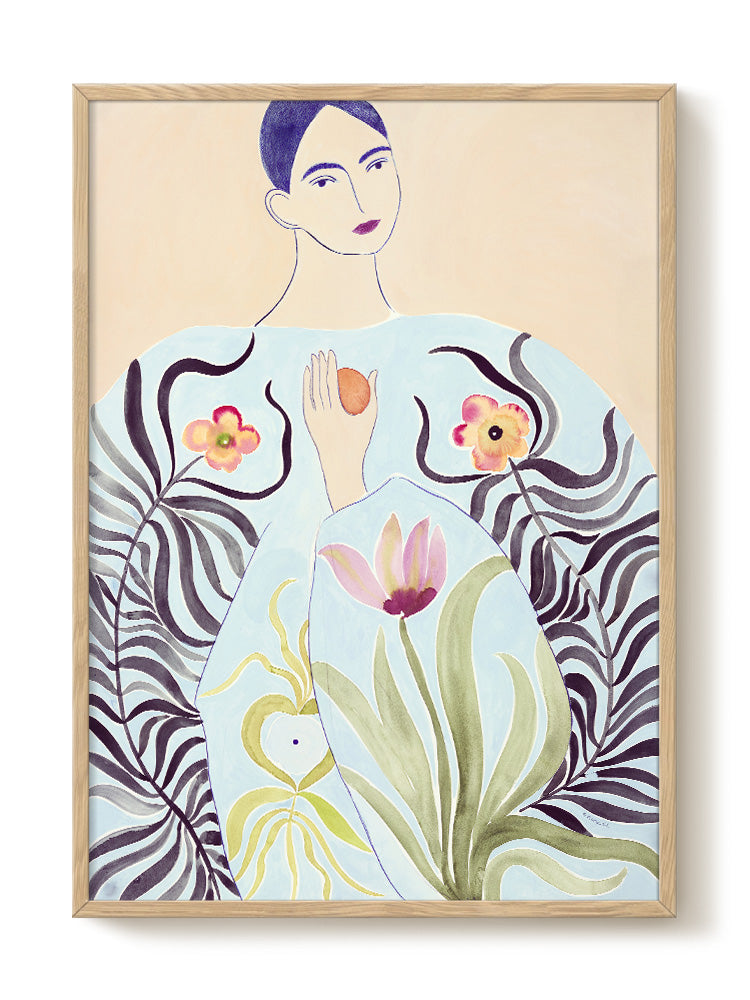 La Poire Aurora by Anine Cecilie Iversen 24 x 36 - FRAMED