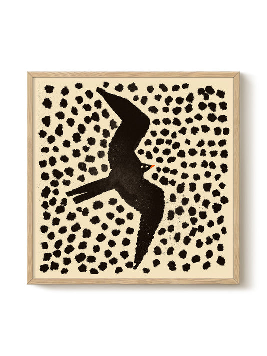 Swallow in November Rain - FRAMED