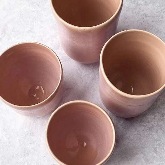 Pink Handmade Coffee/Tea Cups