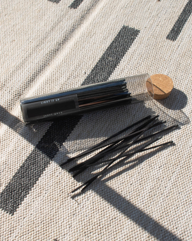 Light It Up Safety Matches - Black