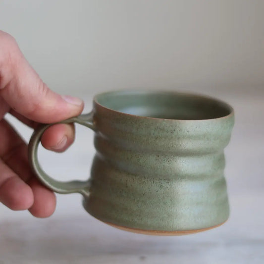 Sage Green Handmade Ceramic Pottery Espresso Cup (Copy)