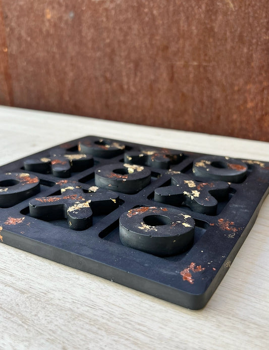 Handmade Tic Tac Toe - Black