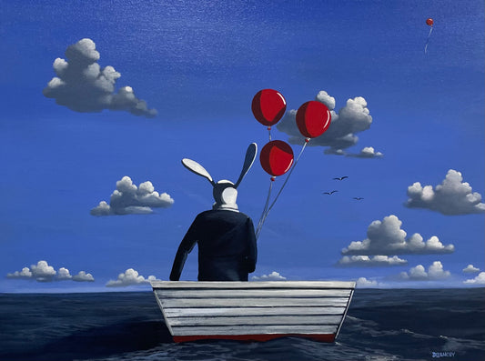 Danny DeLancey - The Stroll - Acrylic on Canvas