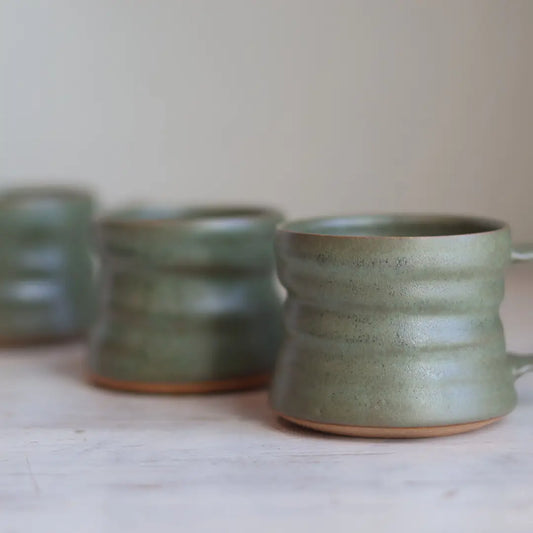 Sage Green Handmade Ceramic Pottery Espresso Cup (Copy)