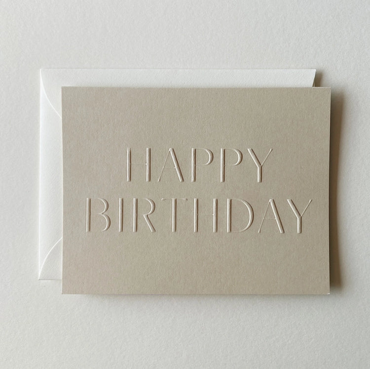 Happy Birthday No. 10 Card