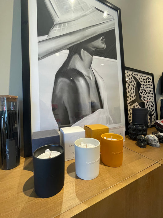 Chapeau Estival Noir by Maxime Rokus- FRAMED 24x36