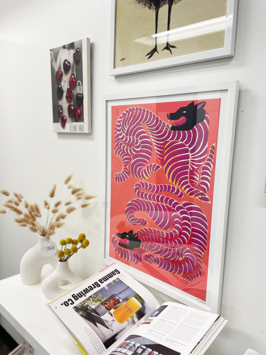 F-Boy in the club by Carla Petelski - FRAMED