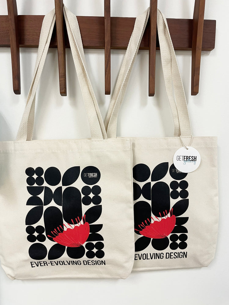 Small Get Fresh Industries Canvas Tote Bag