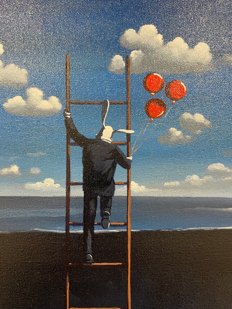 Danny DeLancey - The Stroll - A Swell Journey - Acrylic on Canvas