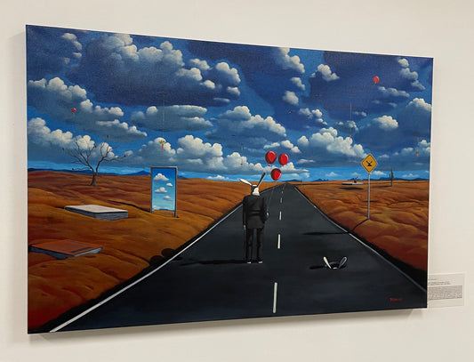 Danny DeLancey - The Stroll - Knowledge in the Journey - Acrylic on Canvas