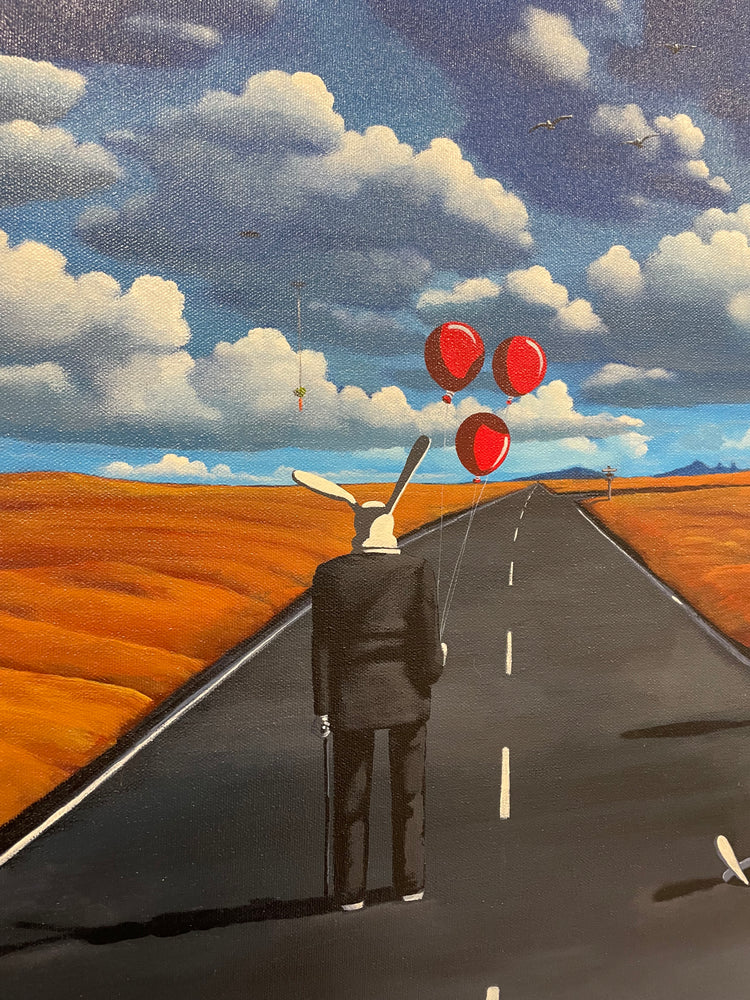 Danny DeLancey - The Stroll - Knowledge in the Journey - Acrylic on Canvas