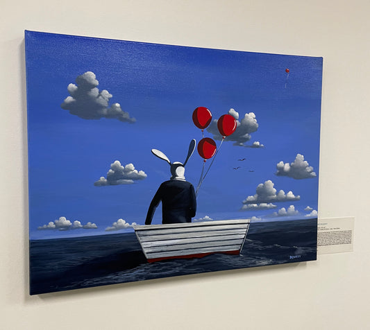 Danny DeLancey - The Stroll - Acrylic on Canvas