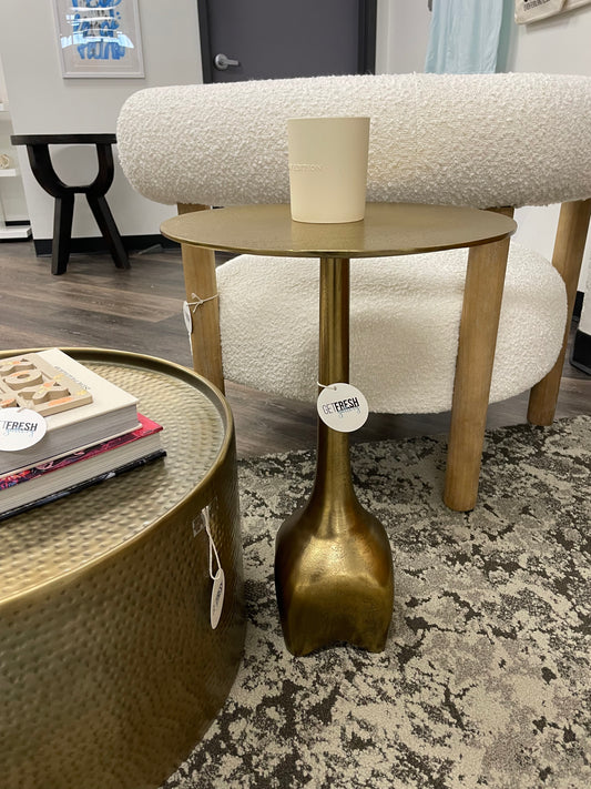 Brass Side Table