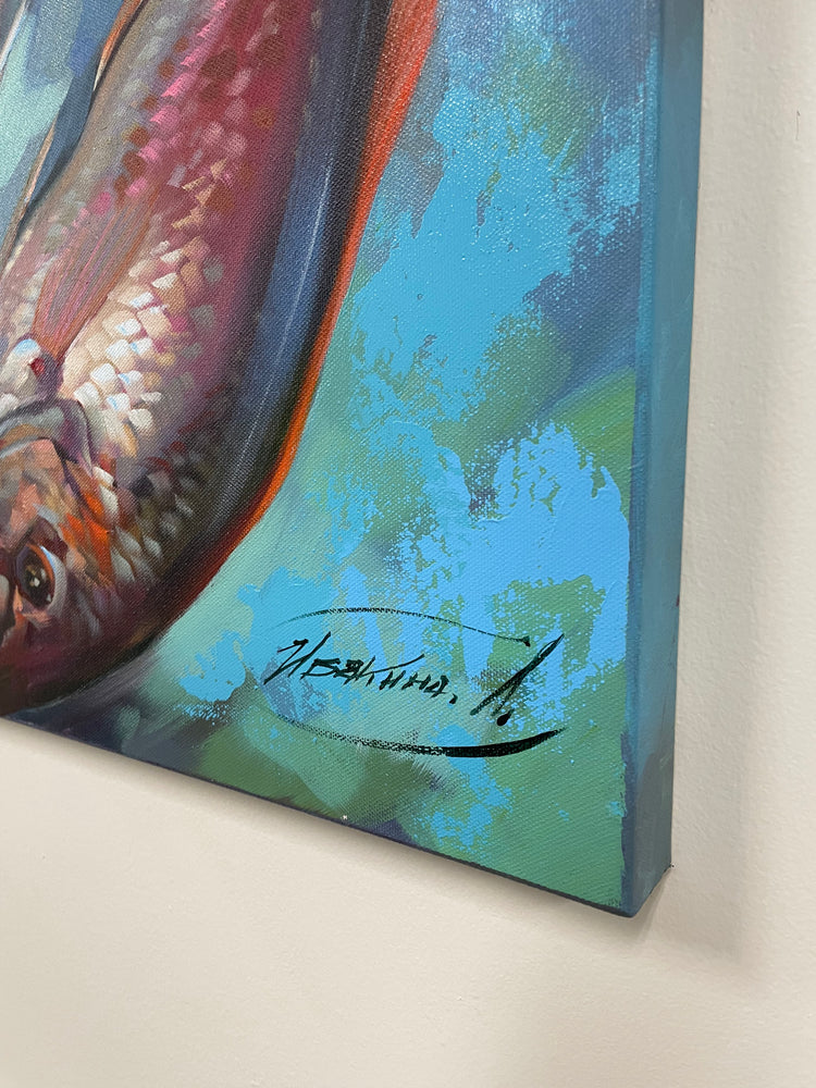 Larisa Ivakina Clevenger - Red Snapper Painting