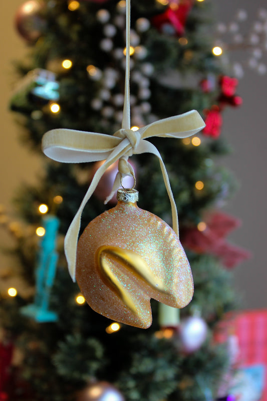 Fortune Cookie Ornament