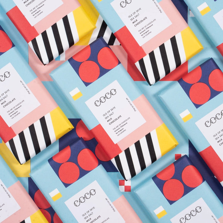 Isle of Skye Sea Salt Milk Chocolate Bar