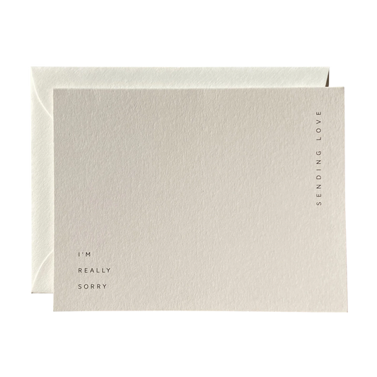 I'm Really Sorry - Card