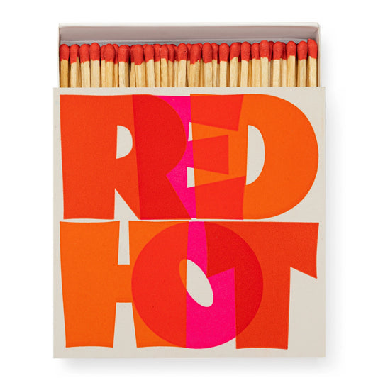 Red Hot | Square - Safety Matches