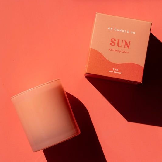 Sun Hue Sparkling Citrus Candle