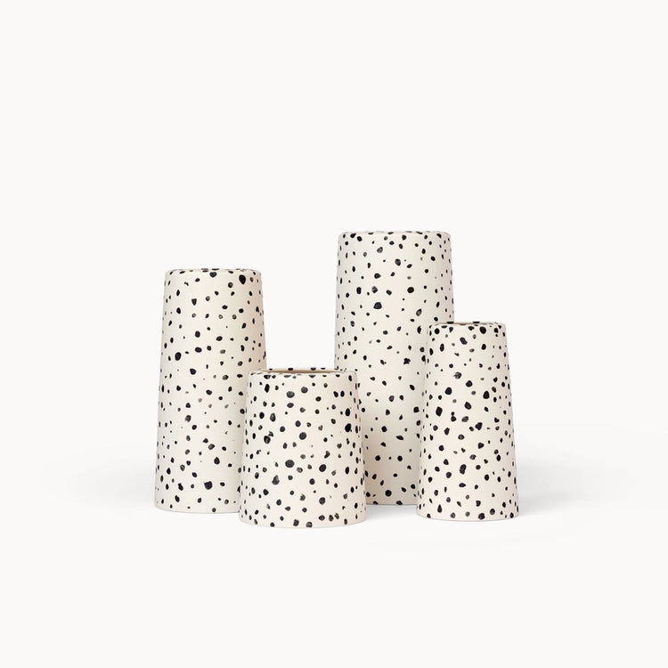 Speckled Pillar Vase - Small