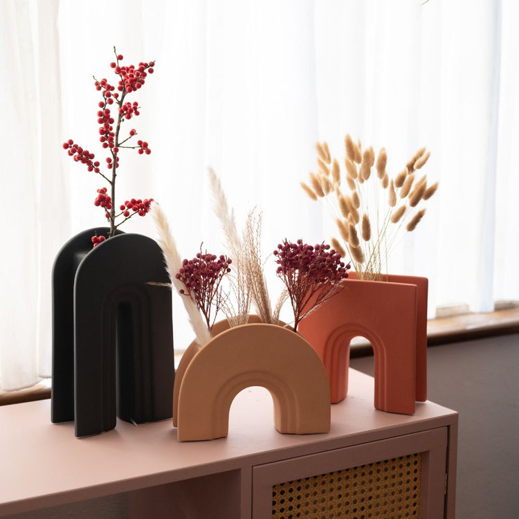 Terracotta Vase - Sable