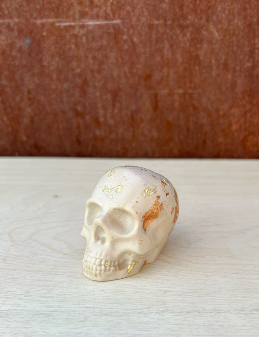 Mini Cream Skull