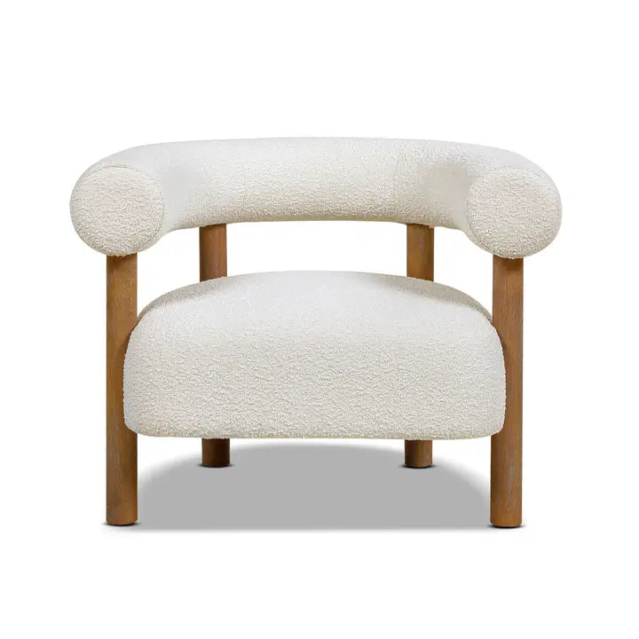 Scandinavian Modern Barrel Chair