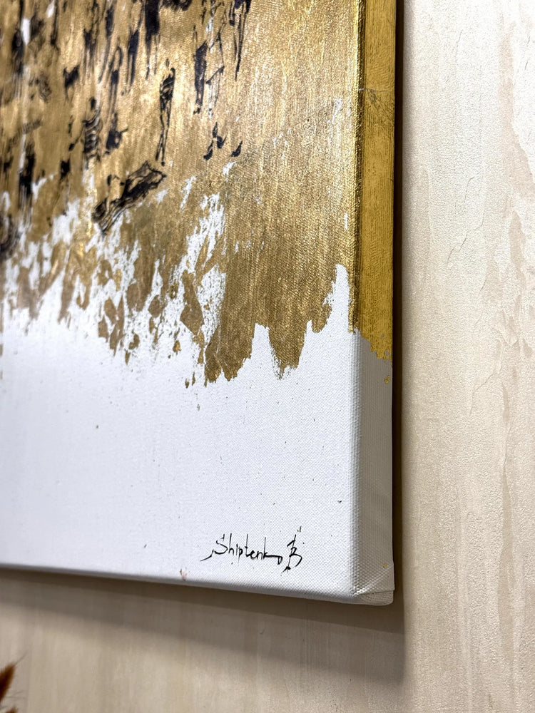 Shiptenko Bogdan - Golden Beach 2024 - Acrylic on Canvas