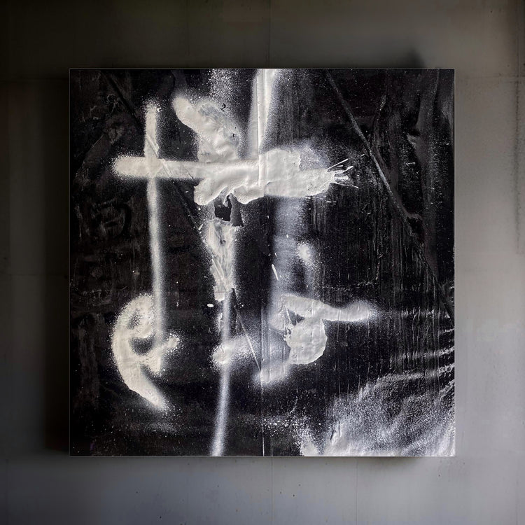 RJ Raizk - Spectral Traces - Oil Painting