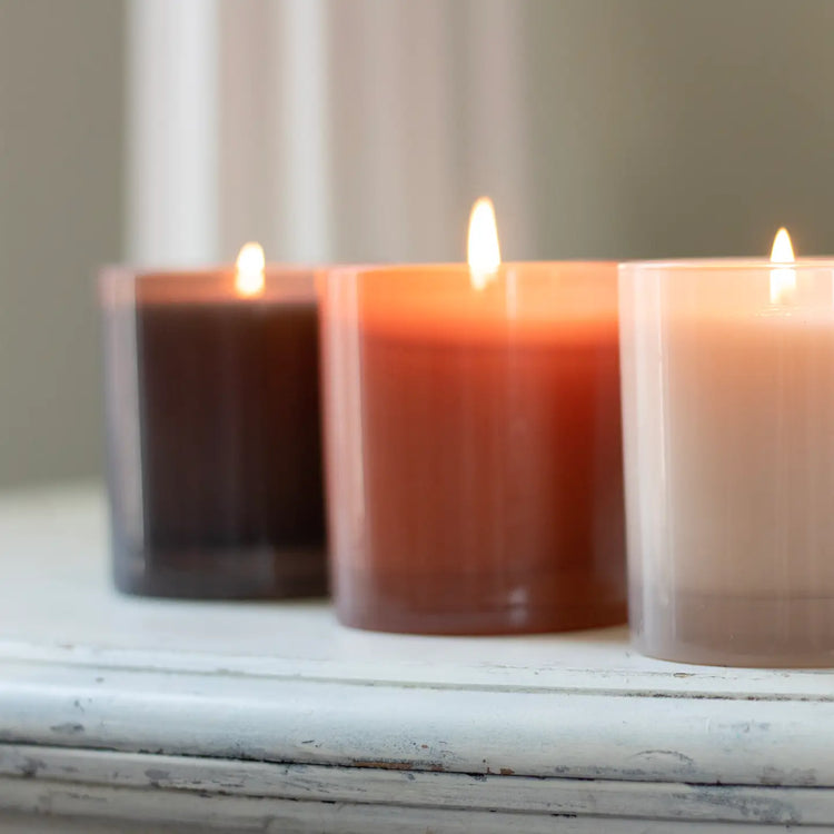 Sanctuary Hue Candle (Leather + Incense)
