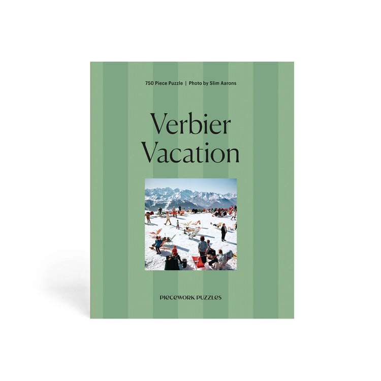 Verbier Vacation - Slim Aarons Puzzle - 750 Piece