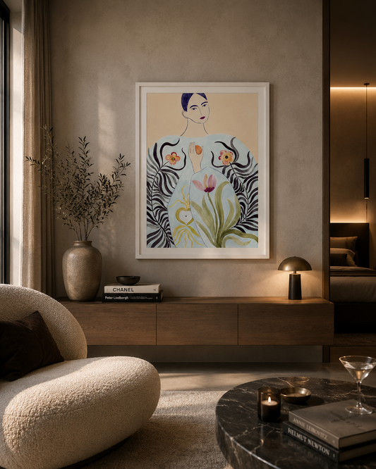 La Poire Aurora by Anine Cecilie Iversen 24 x 36 - FRAMED