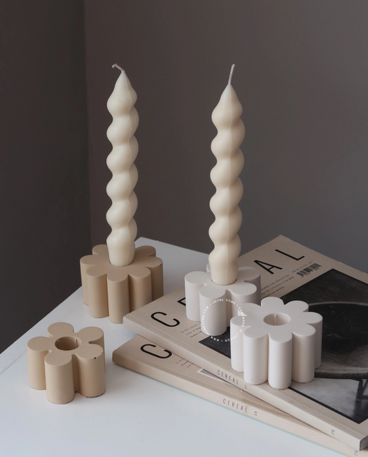 Petal Taper Candle Holder