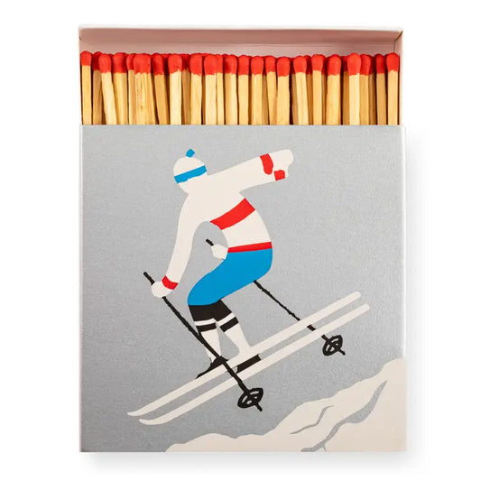 The Skier | Square - Safety Matches