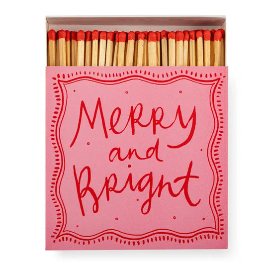 Merry & Bright | Square - Christmas Safety Matches