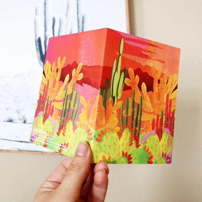 Glowing Garden - Greeting Card