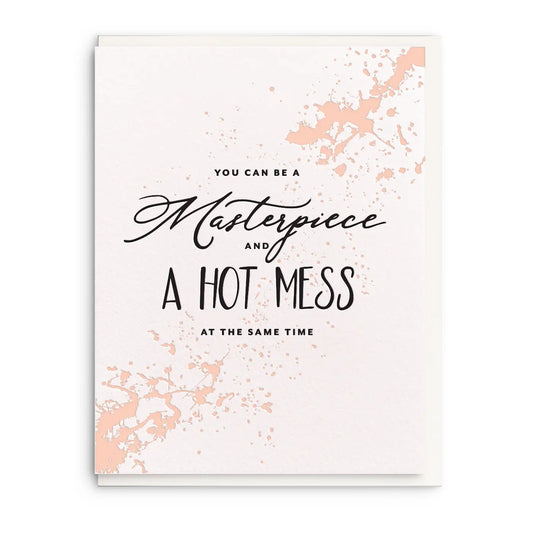 Masterpiece - Letterpress Everyday Greeting Card